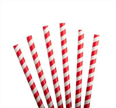 Palletes de paper vermell amb ratlles Boba de 12 mm