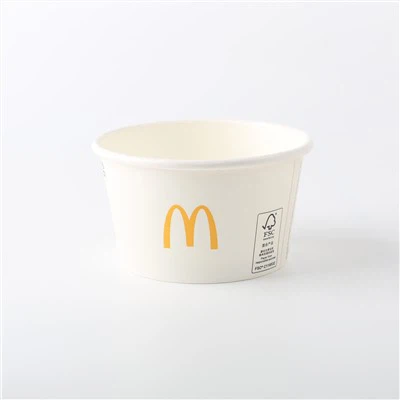 Tasses de paper de gelat